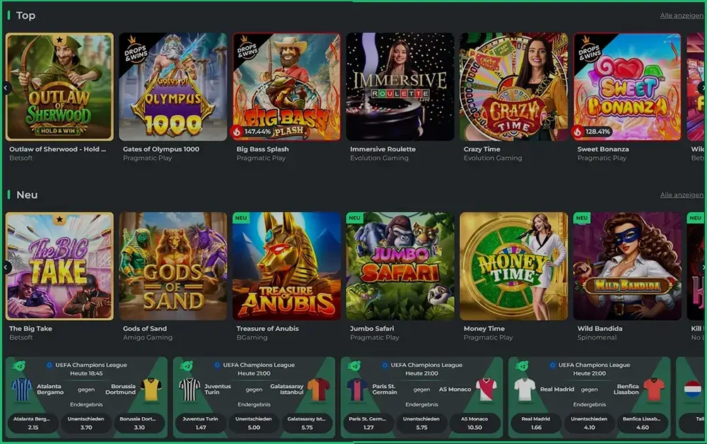 BetCollect Casino Deutschland